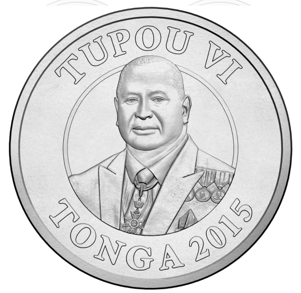 Đồng xu Vương Quốc Tonga 5 Seniti sưu tầm