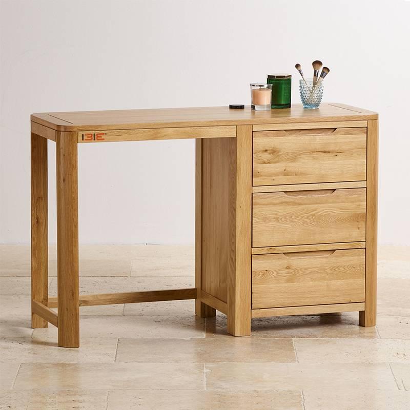 Bàn Romsey 3 Ngăn Kéo Gỗ Sồi IBIE BTROM3O