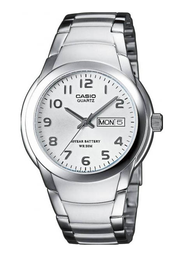 Đồng hồ Nam Casio dây kim loại kính Cứng MTP-1229D-7AVDF