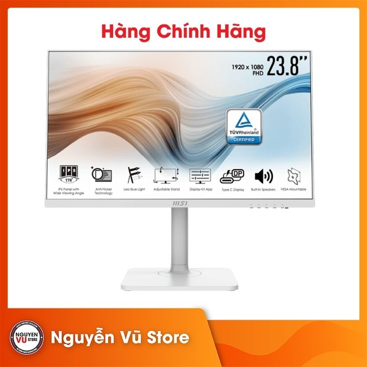 Màn hình máy tính MSI Modern MD241PW 23.8 inch FHD IPS - Hàng Chính Hãng