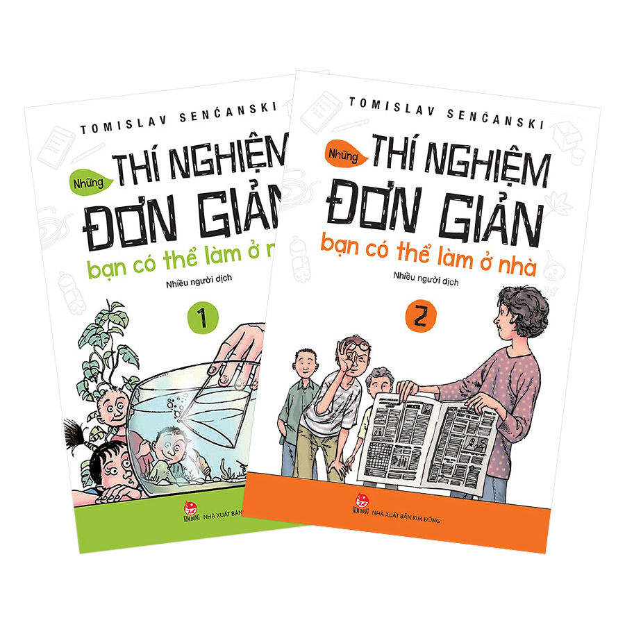 Combo Những Thí Nghiệm Đơn Giản (2 Cuốn)