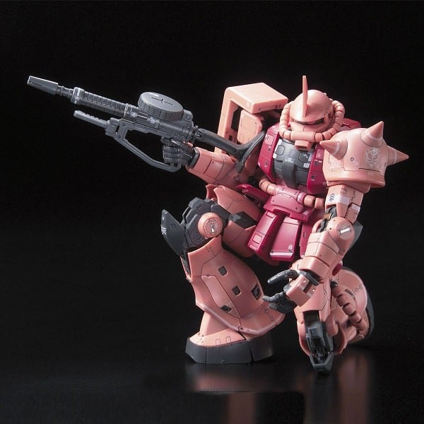 Mô Hình Lắp Ráp MS-06S ZAKU II CHAR AZNABLE CUSTOM MOBILE SUIT - RG - 1/144 - MÔ HÌNH GUNDAM CHÍNH HÃNG