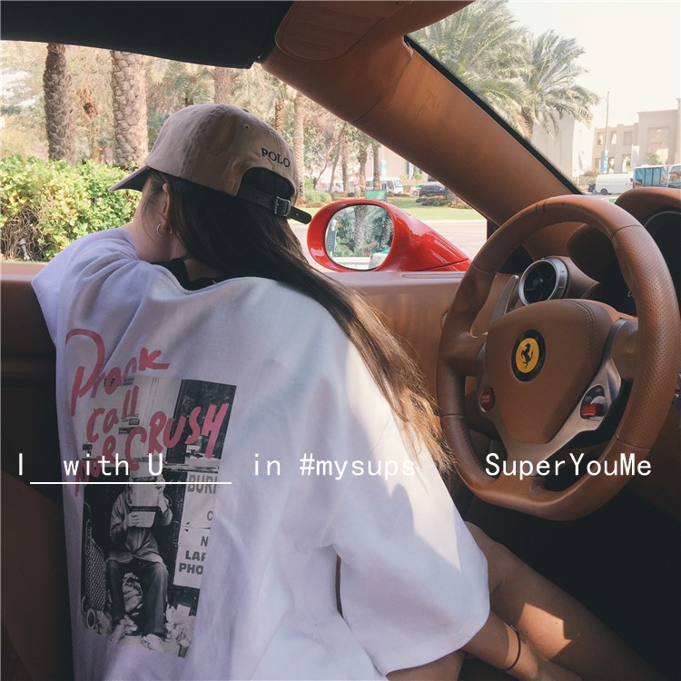 Áo thun form rộng phong cách hiphop so swag