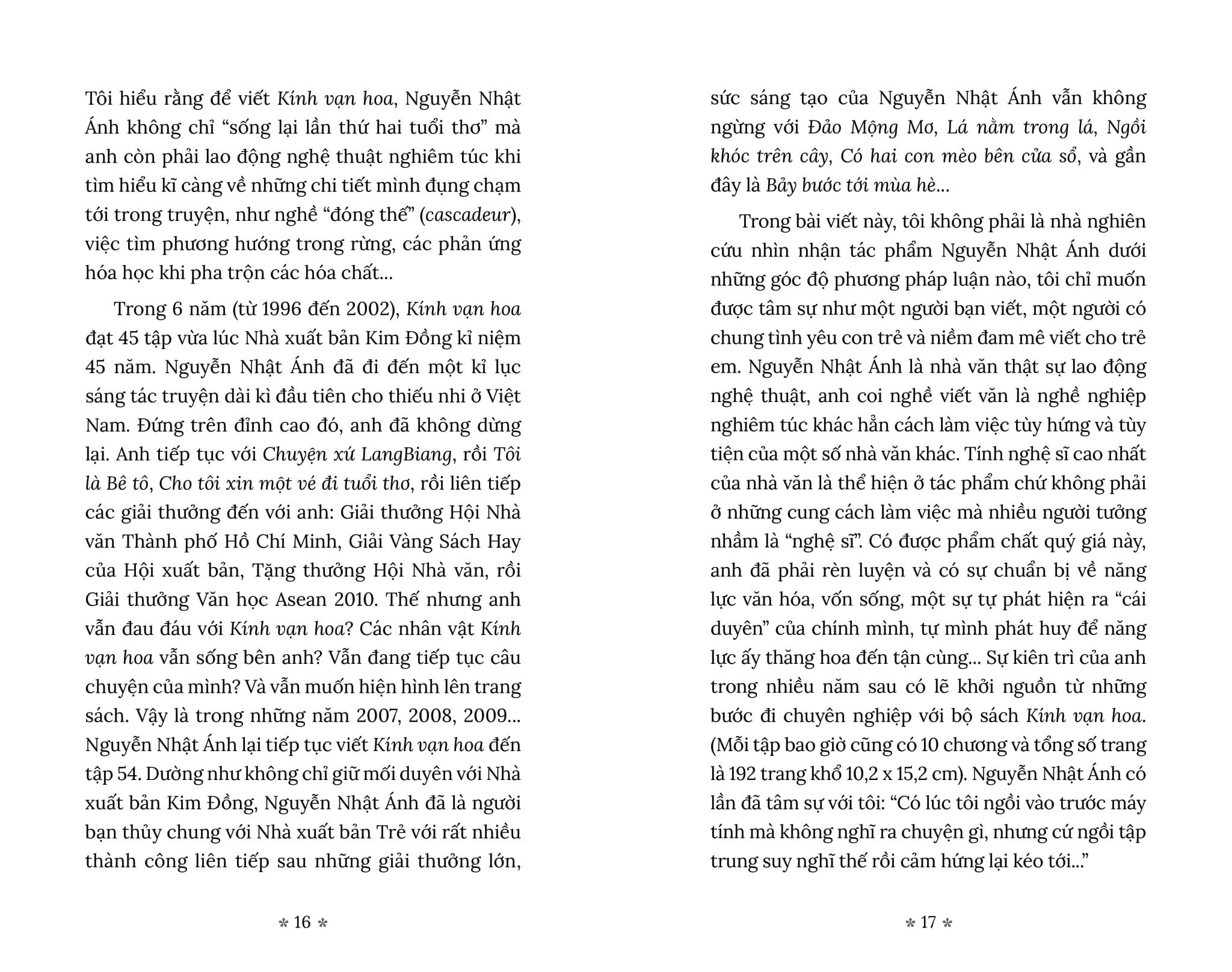 Sách - Nguyễn Nhật Ánh Và Kính Vạn Hoa - Chuyện Từ A Đến Z