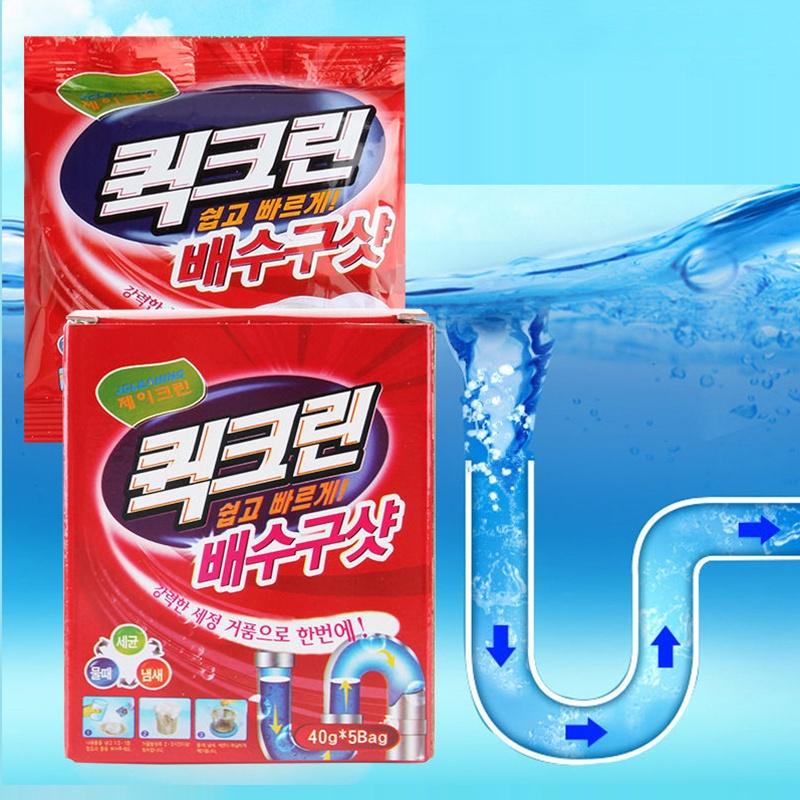 Gói Bột Thông Cống, Bột Thông Bồn Cầu Hàn Quốc Cao Cấp