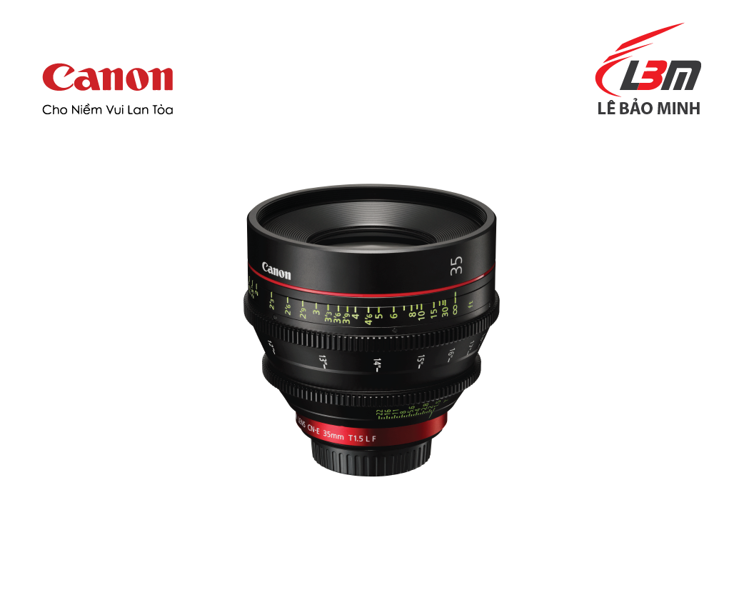 Ống Kính Canon EOS CN-E35mm T1.5 L F (EF) - Hàng Chính Hãng