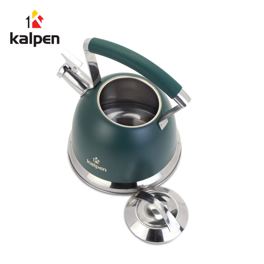 Ấm đun nước Inox 304 cao cấp Kalpen KK02 dung tích 2.5L dùng bếp từ chuẩn Đức - Hàng chính hãng