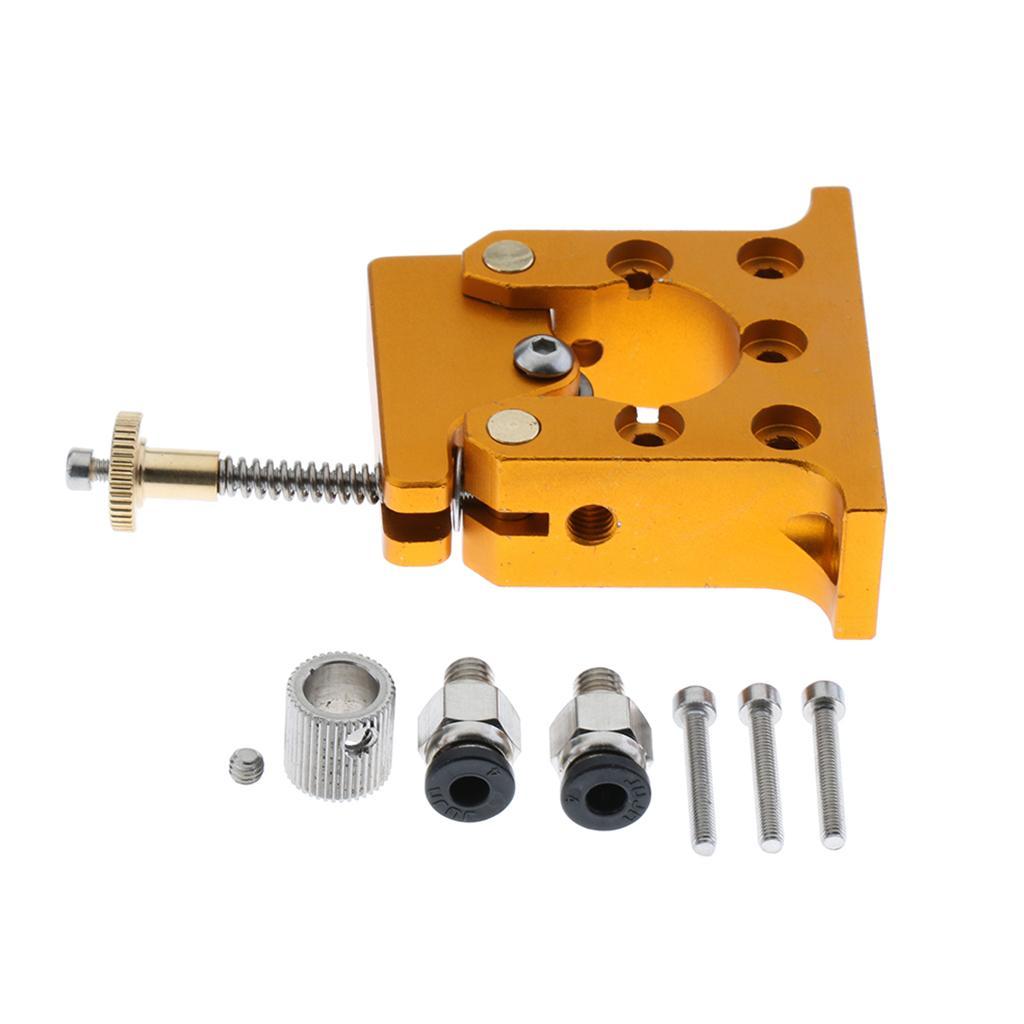 5mm Left Hand Upgrade Bowden Extruder Hotend Kit Driver Feeder Accessories for 3D Printer Kossel Prusa Bowden42 Stepper Motor 1.75mm Nozzle Filament