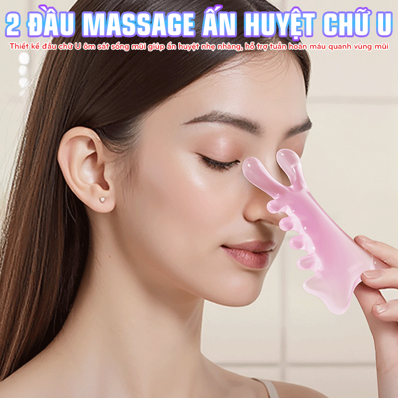 Dụng cụ massage chải cơ, ấn huyệt đa năng Nikio NK-03C3 – giải pháp thư giãn và làm đẹp toàn diện