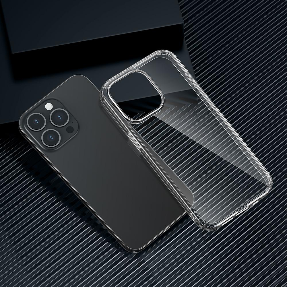 Ốp lưng chống sốc trong suốt cho iPhone 14 Pro (6.1 inch) hiệu Rock Space Protective Case siêu mỏng 1.5mm độ trong tuyệt đối, chống trầy xước, chống ố vàng, tản nhiệt tố - hàng nhập khẩu