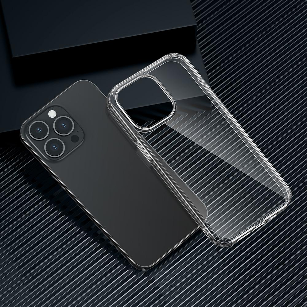 Ốp lưng chống sốc trong suốt cho iPhone 14 Pro Max (6.7 inch) hiệu Rock Space Protective Case siêu mỏng 1.5mm độ trong tuyệt đối, chống trầy xước, chống ố vàng, tản nhiệt tốt - hàng nhập khẩu