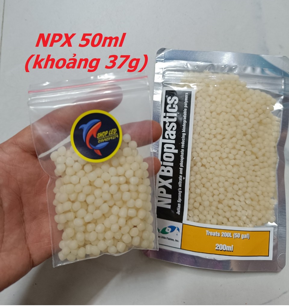 Vật liệu khử NO3, PO4 bio pellet, NPX BioPlastic vật liệu cho lò đảo Biopellet hồ cá biển - phụ kiền hồ nước mặn-shopleo