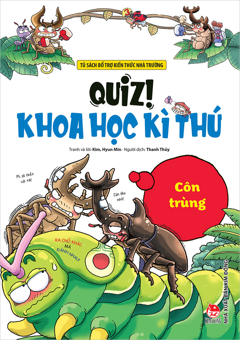 Sách - Quiz! Khoa học kì thú: Côn trùng