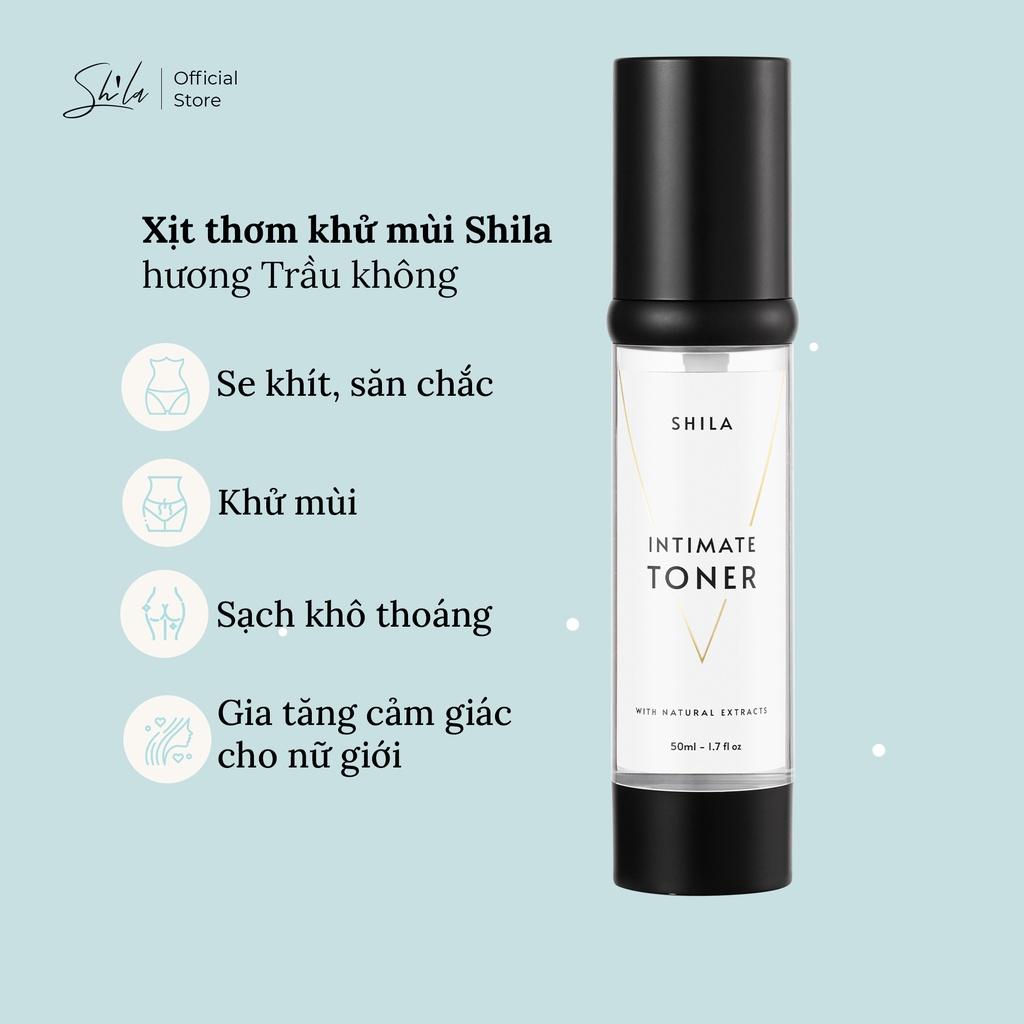 Xịt se khít vùng kín Shila hương trầu không 50ml (Shila Intimate Toner)