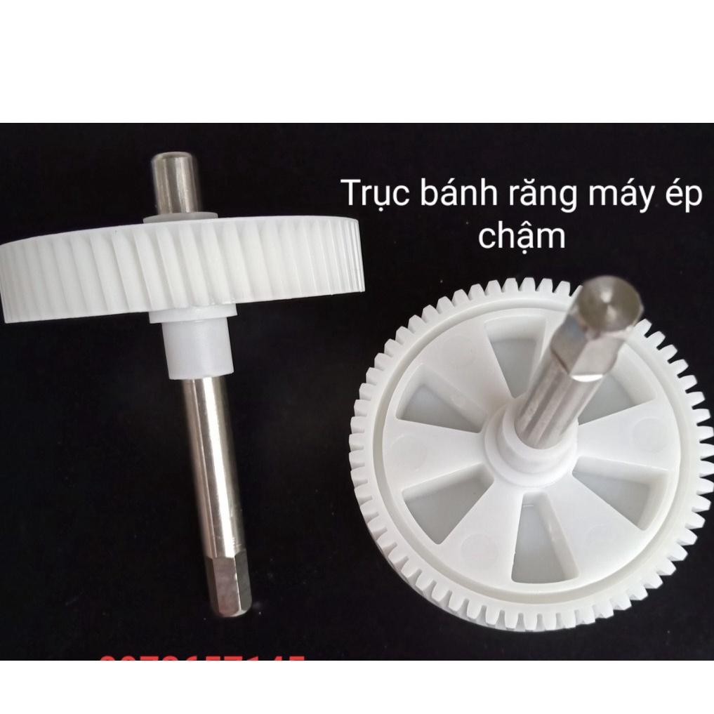 Linh kiện Trục Bánh răng - trục ép máy ép chậm SAVTM