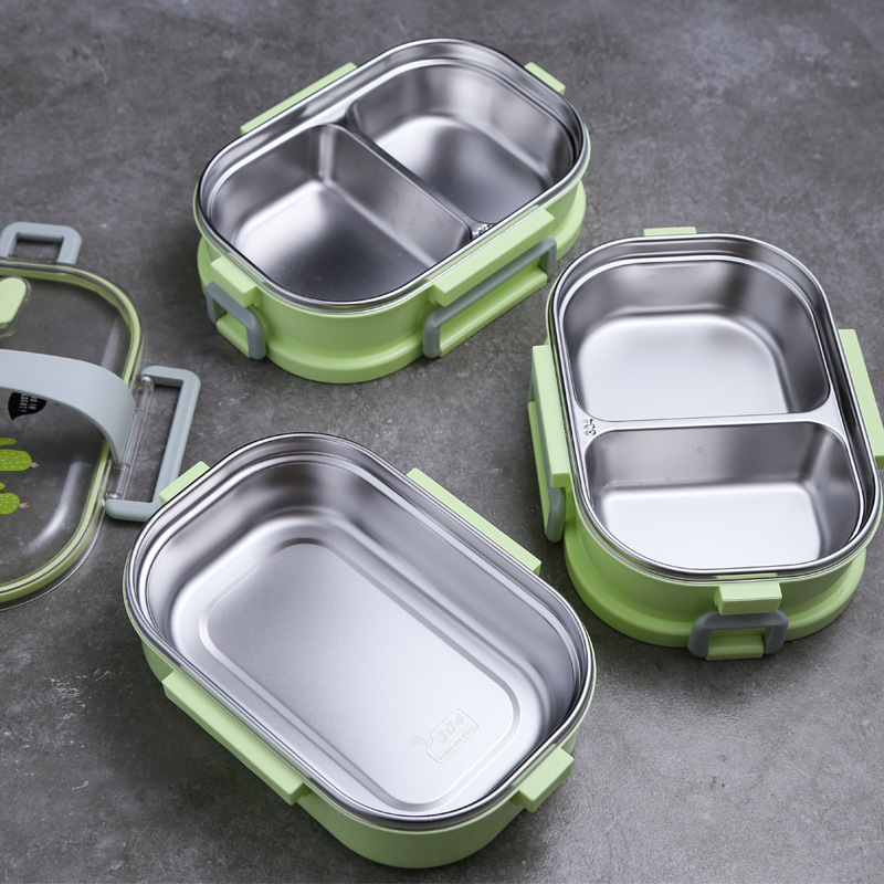 Hộp Cơm Giữ Nhiệt 2 Tầng Thiết Kế Chống Tràn Tuyệt Đối Lõi Inox SUS304 Đảm Bảo An Toàn HC02