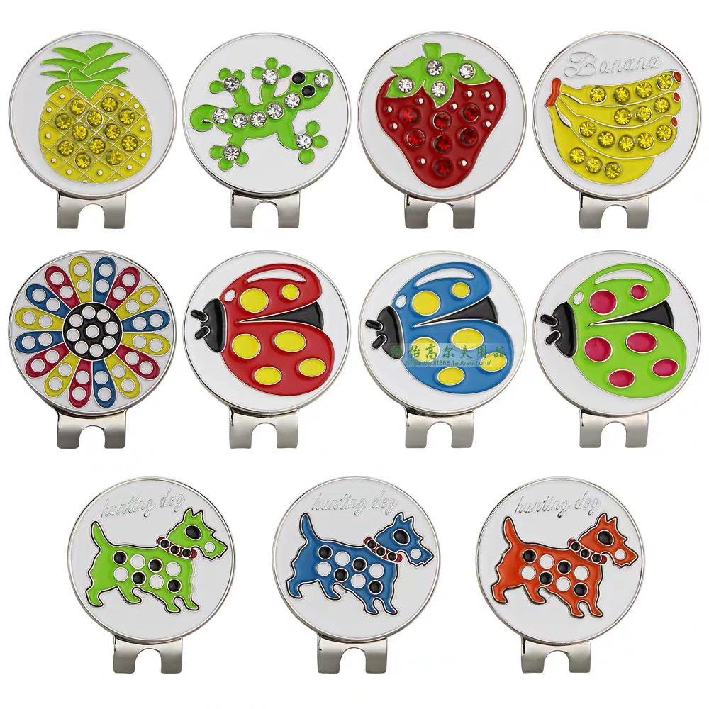 Mác bóng golf clip marker đánh dấu vị trí loại đẹp kẹp nam châm 1 Chiếc MB038