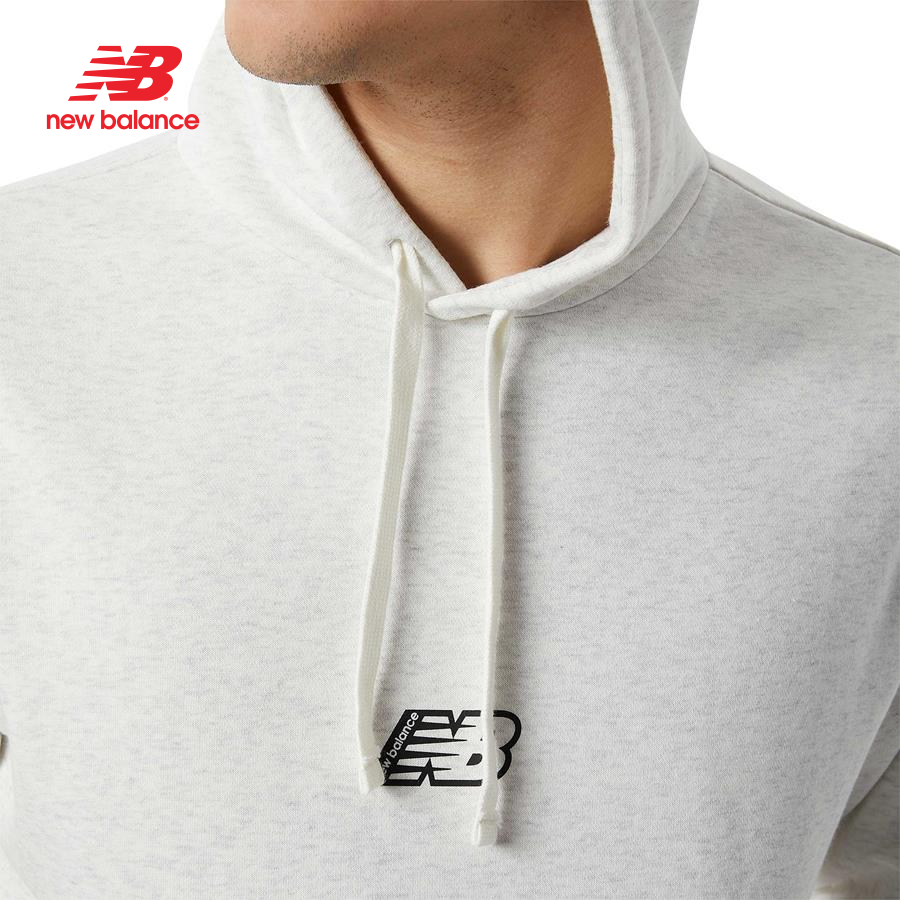 Áo khoác hoodie thời trang nam New Balance LIFESTYLE HOODIES M SEA SALT HEATHER - AMT23511SAH (form châu á)