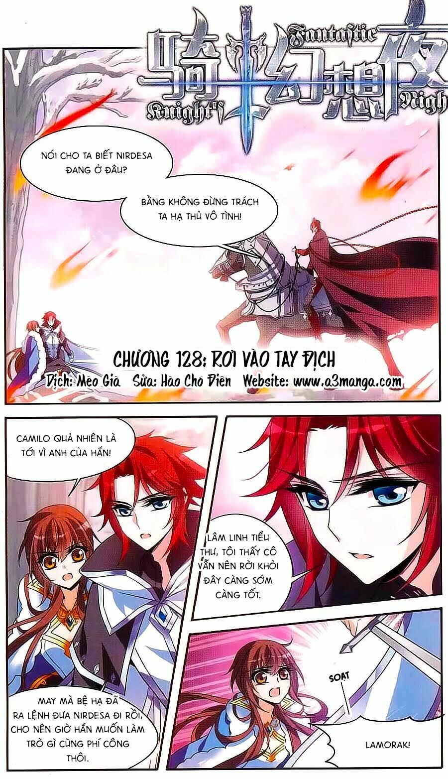 kỵ sĩ hoang tưởng dạ chapter 128 1