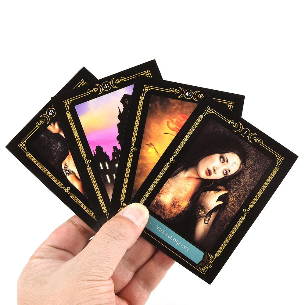 Bài Oracle Wisdom Of The House Of Night 55 Lá Bài  Đá Thanh tẩy