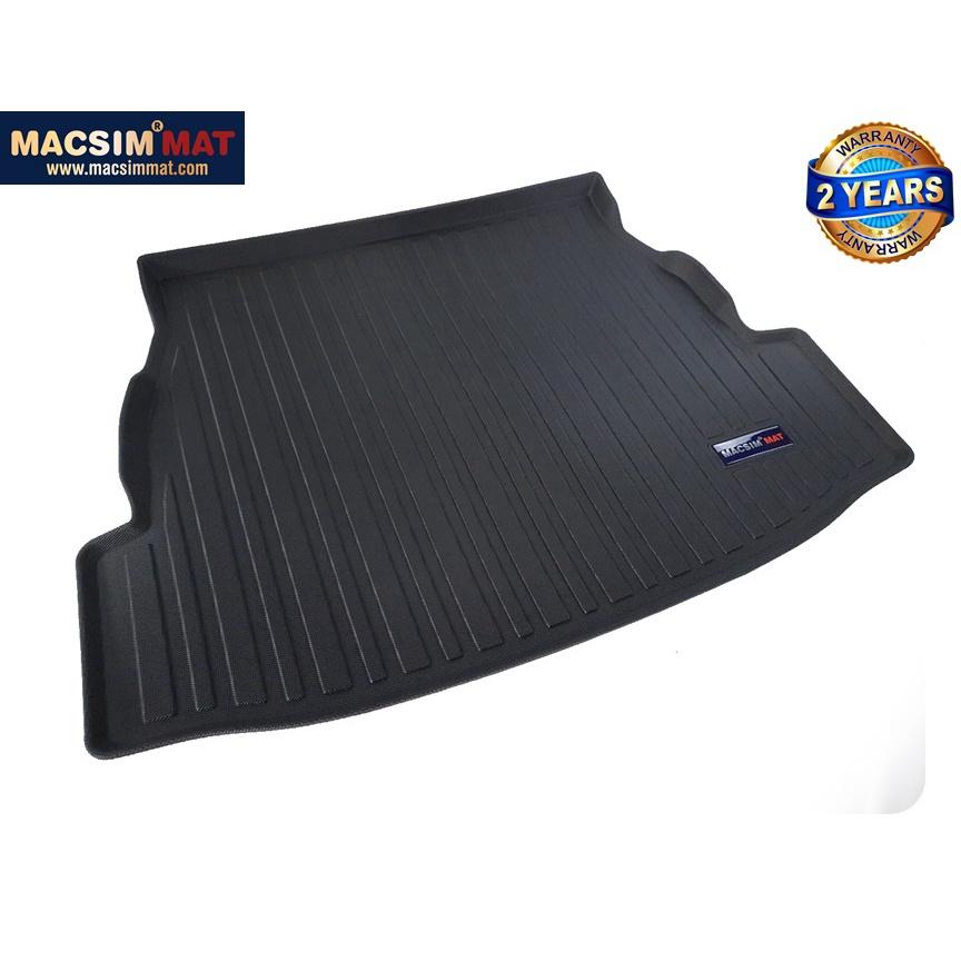 Thảm lót cốp xe ô tô Toyota Rav4 2019-đến nay nhãn hiệu Macsim chất liệu TPV cao cấp màu đen