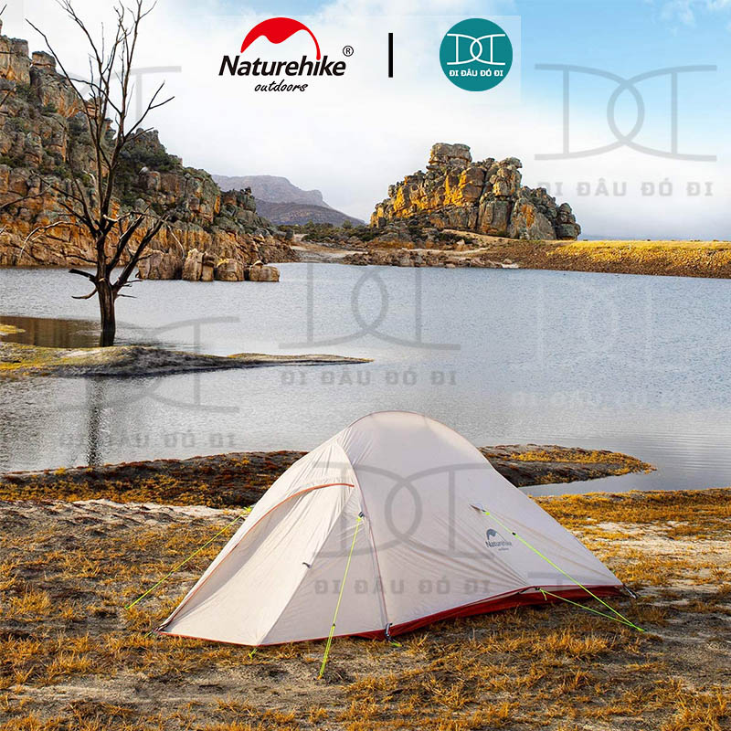 Lều cắm trại 2 người siêu nhẹ Naturehike Cloud up 2 chính hãng NH17T001-T