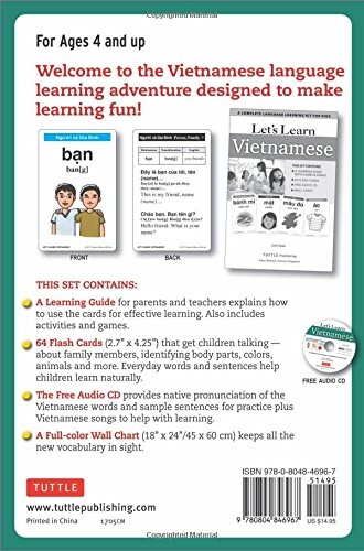 Let's Learn Vietnamese Kit: A Complete Language Learning Kit for Kids