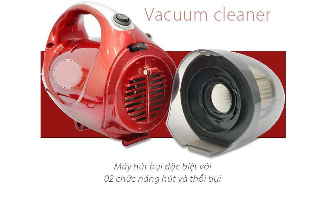 Máy Hút Bụi Cầm Tay 2 Chiều Hàng Nhập Khẩu Cao Cấp (giao mầu ngẫu nhiên )