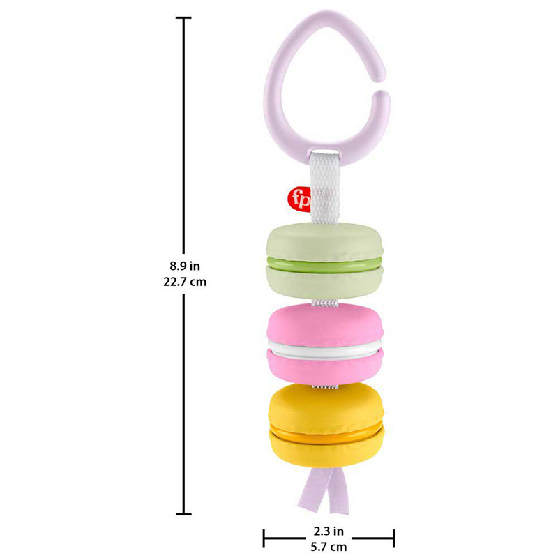 Đồ Chơi FISHER PRICE Lục Lạc Macaron Cho Bé GRR45