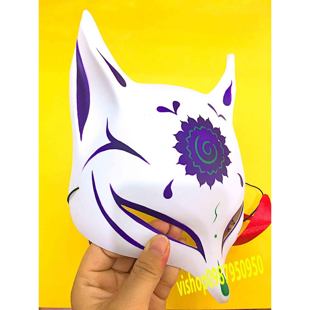 Mặt nạ cáo hồ ly anime hóa trang - mặt nạ hàng đẹp mã ZJH65 Pt186