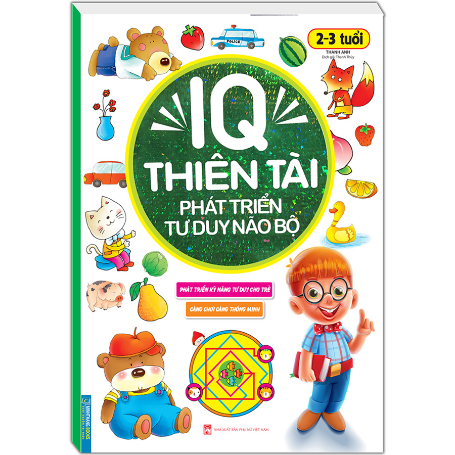 IQ Thiên Tài Phát Triển Tư Duy Não Bộ 2-3 Tuổi