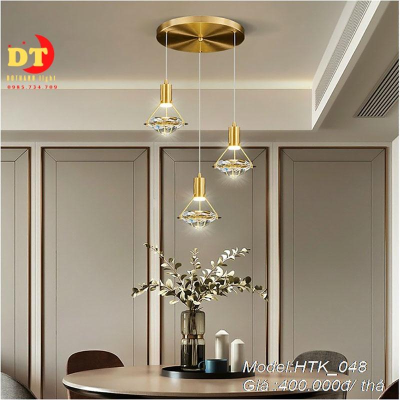 Đèn thả phale cầu thang bàn ăn phòng khách HTLQ