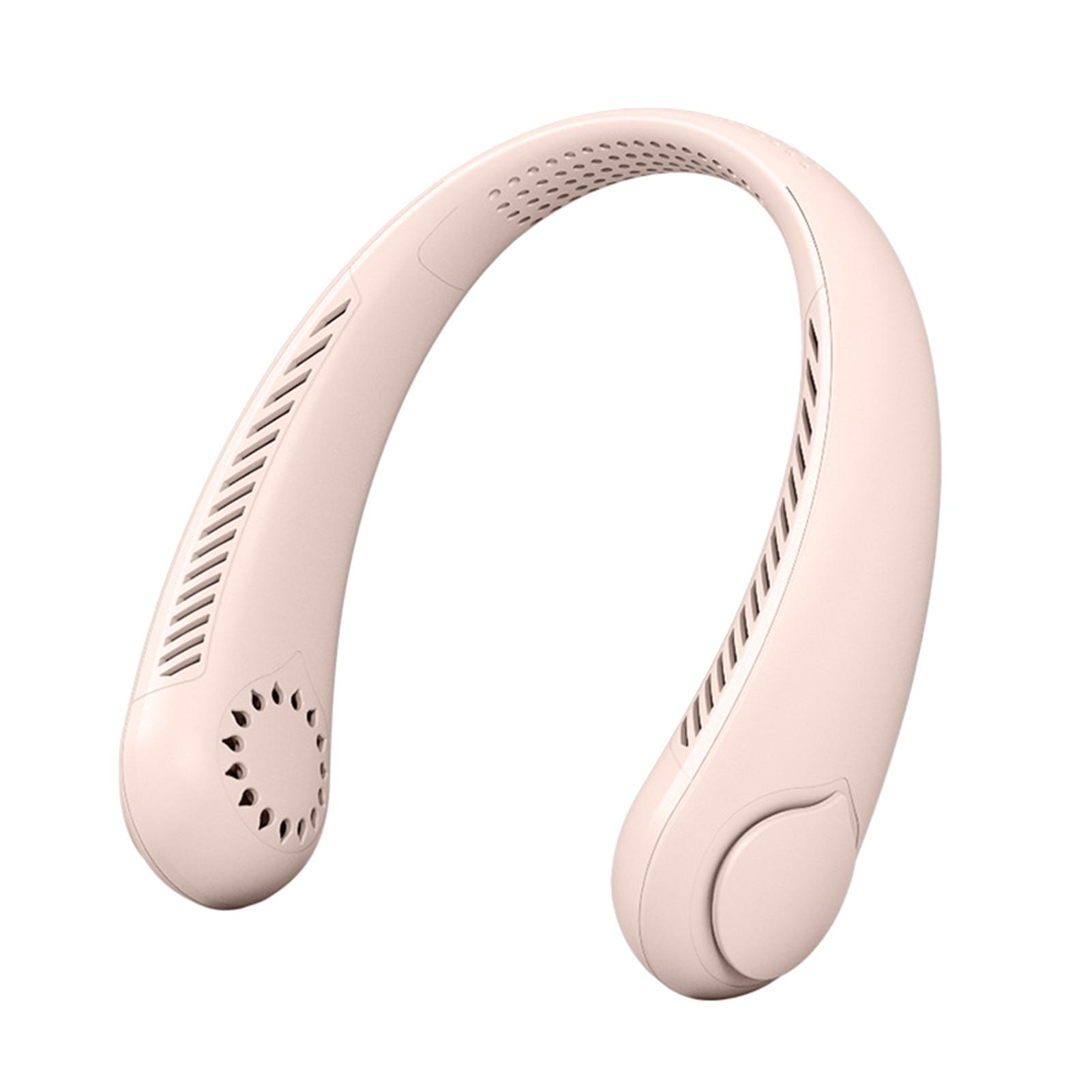 Quạt Kẹp Cổ Di Động Không Cánh 3 Tốc Độ 1800Mah