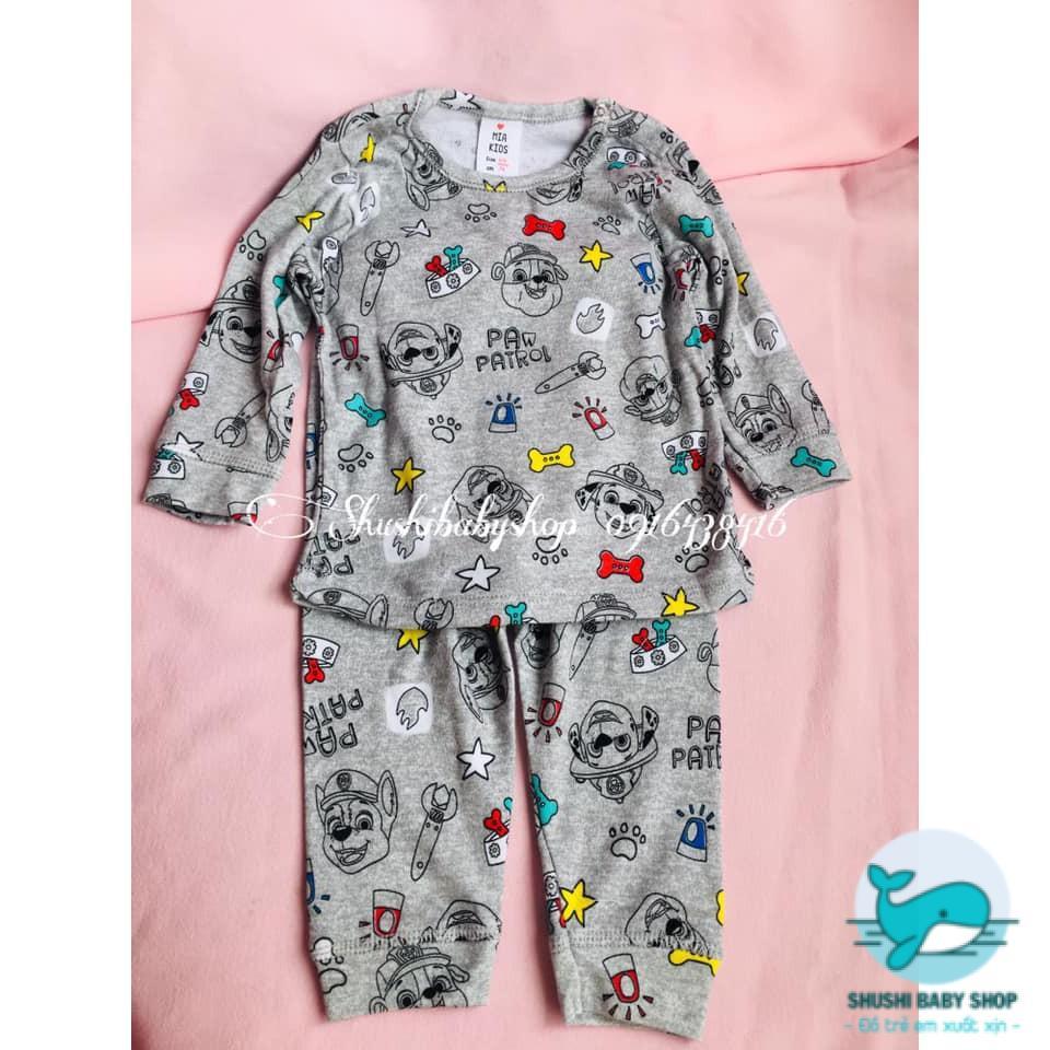 Bộ Dài Tay Miakid đáp đũng, cúc vai