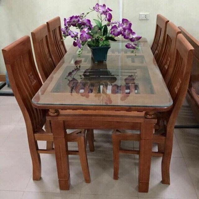 Bộ ghế ăn gỗ sồi
