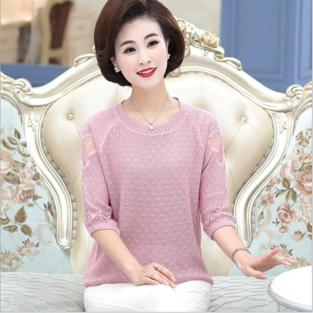 Áo len trung niên tay lửng Haint Boutique ALTN13