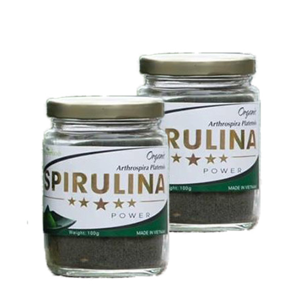 2 Hộp Tảo Spirulina -100 gr