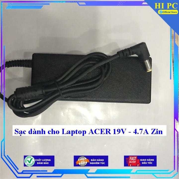Sạc dành cho Laptop ACER 19V - 4.7A - Kèm Dây nguồn - Hàng Nhập Khẩu