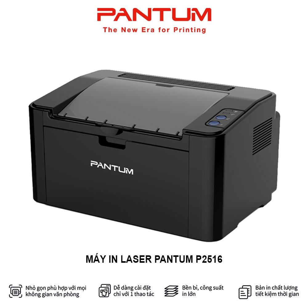 Máy in Laser đơn chức năng PANTUM P2516, in đen trắng, tốc độ cao, khổ giấy A4