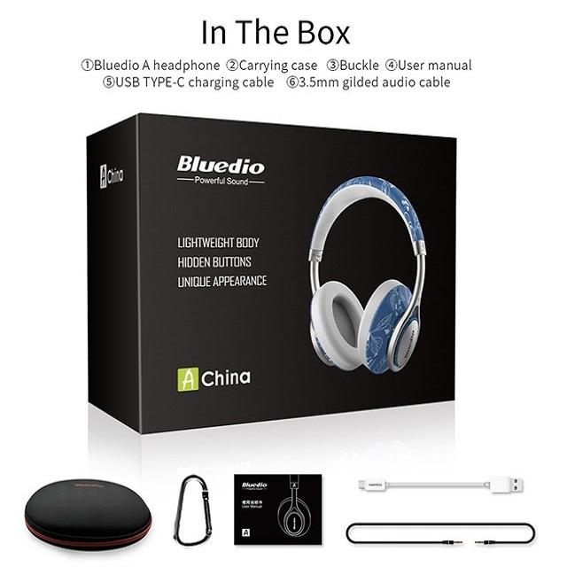 Tai Nghe Chụp Tai Bluetooth BLUEDIO A2 - Hàng Nhập Khẩu