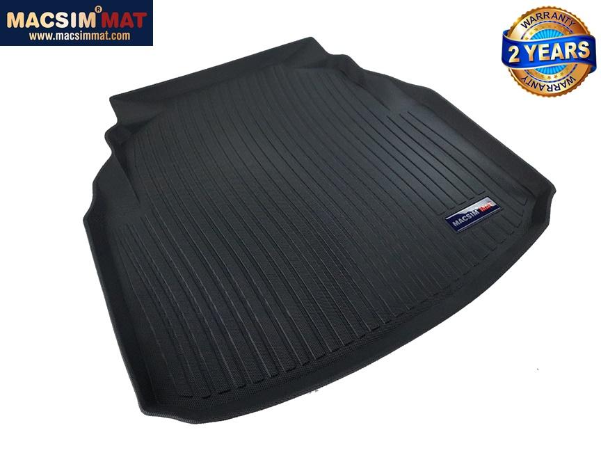 Thảm lót cốp Mercedes C 2008-2013 nhãn hiệu Macsim chất liệu TPV cao cấp màu đen