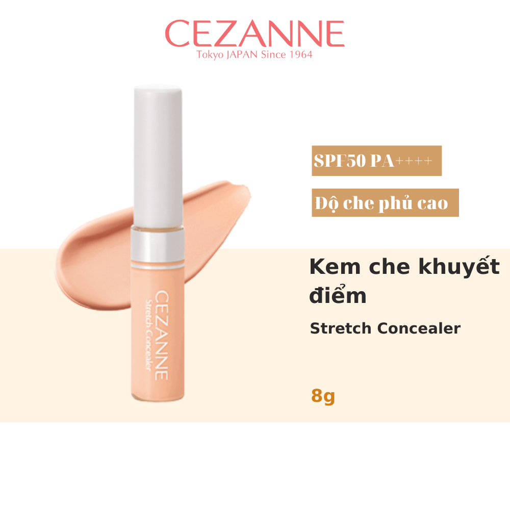 Kem Che Khuyết Điểm Highlight Concealer Cezanne