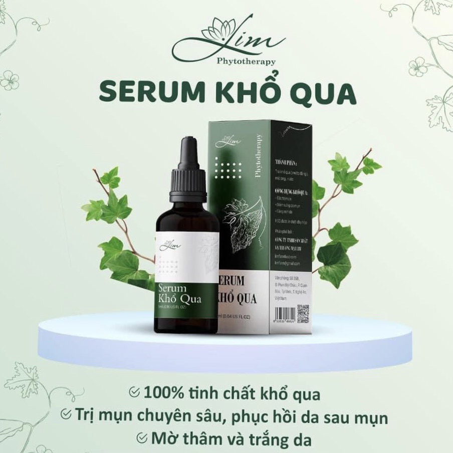 SERUM KHỔ QUA LIM NGỪA MỤN 5ML