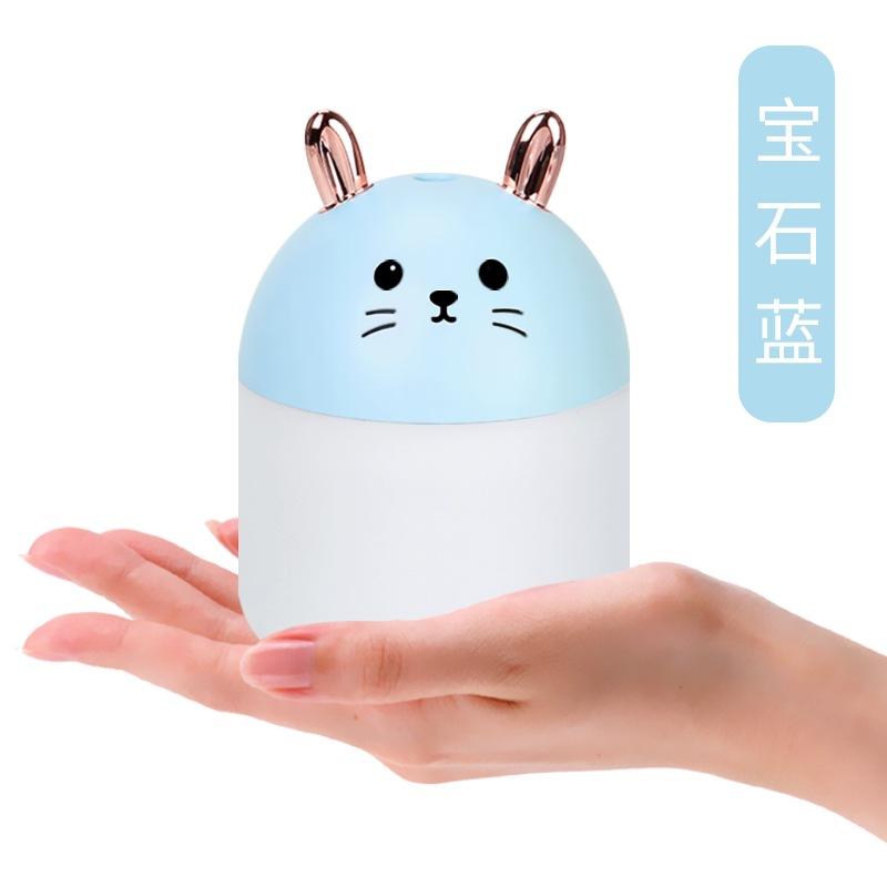 USB Tạo Độ Ẩm Nhà Máy Tính Để Bàn Nhỏ Hương Thơm Khuếch Tán Mới Thú Dễ Thương Văn Phòng Máy Phun Sương Tạo Độ Ẩm Dung Tích 300Ml