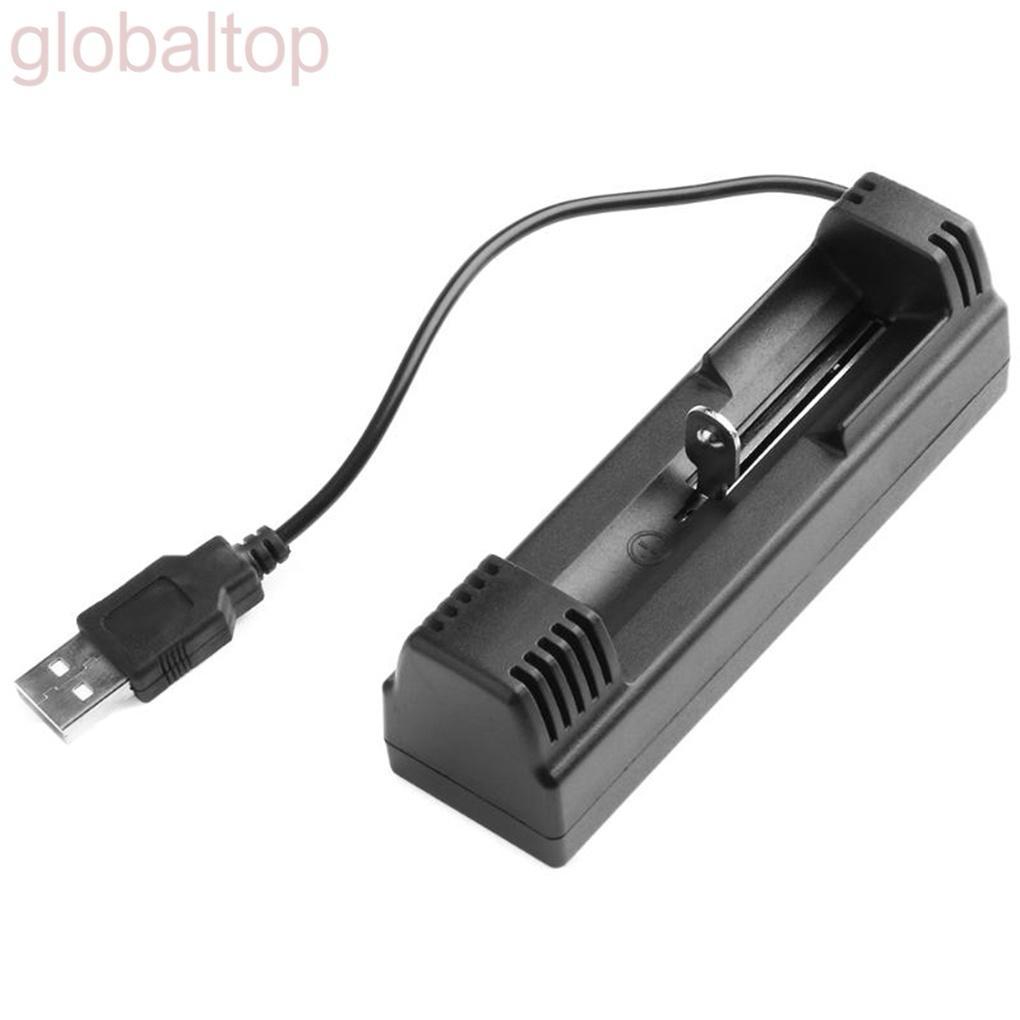 Cục sạc pin Lithium Polymer 18650 cổng USB tiện dụng