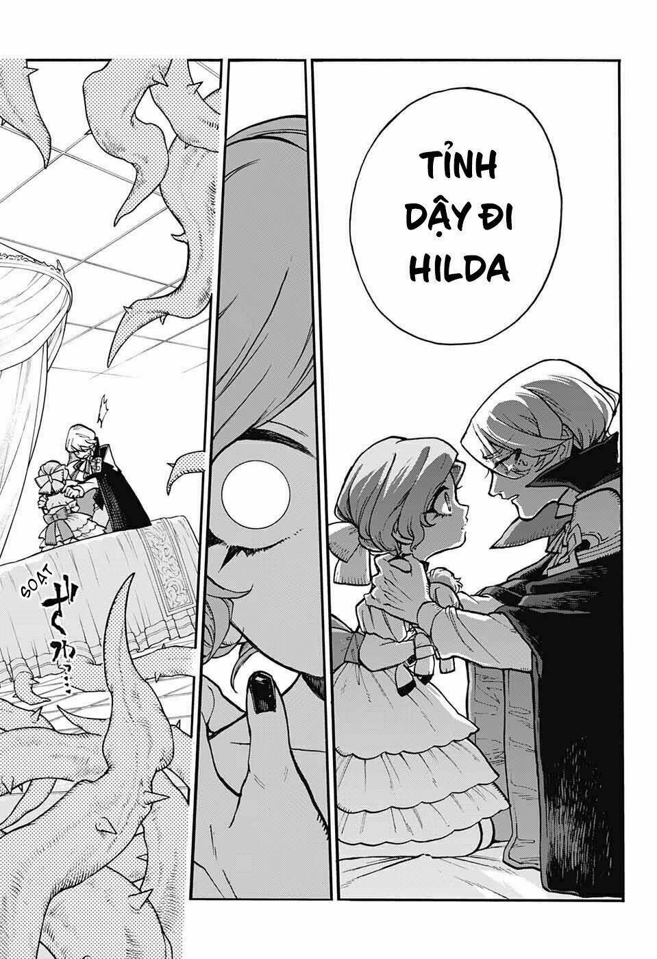 những bức họa quái dị của phù thủy chapter 17 7