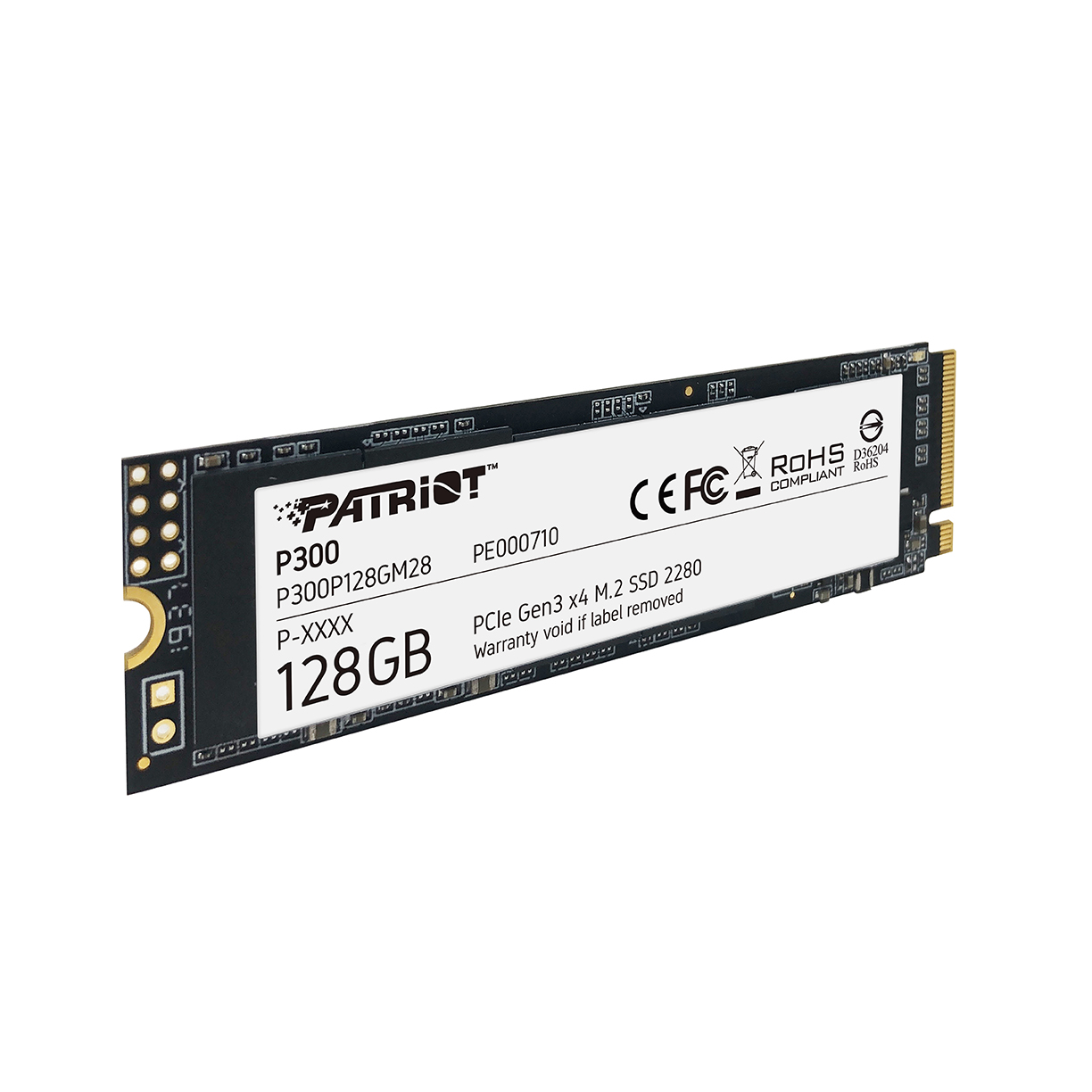 Ổ cứng SSD Patriot P300 128GB – M.2 NVMe 2280 Hàng chính hãng