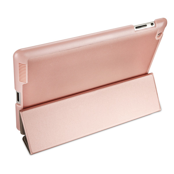 Bao da chính hãng Dux Ducis Skin Pro Series cho iPad 4/ iPad 3/ iPad 2 - Vàng hồng