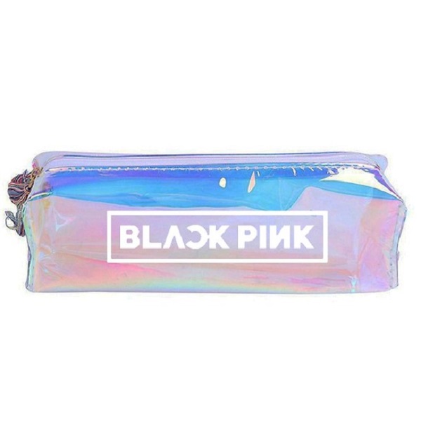 Túi bút hologram BlackPink trong suốt lấp lánh