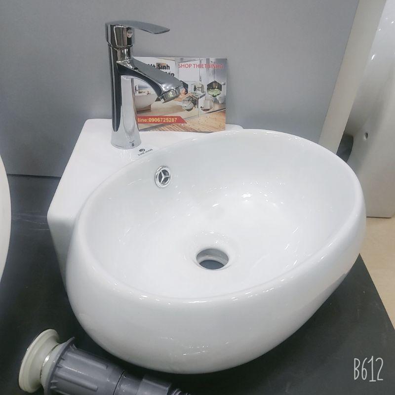 Lavabo góc giá rẻ treo tường/đặt bàn siêu nhỏ,Made in Việt Nam